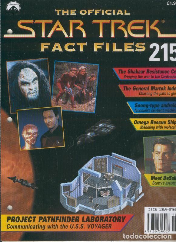 Postales: The Official Star Trek Fact Files 215 - Varios