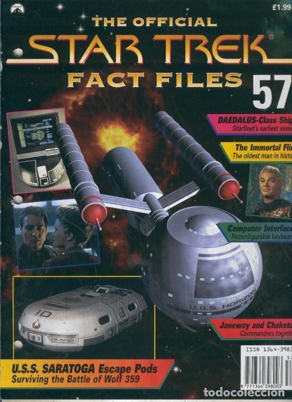 Postales: The Official Star Trek Fact Files 057 - Varios