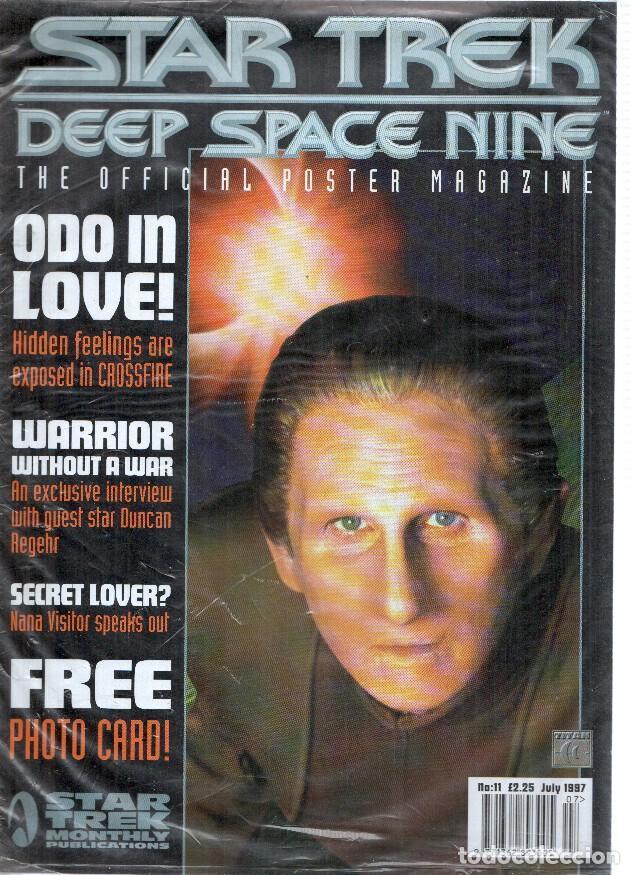 Postales: Revista/Magazine: STAR TREK, Deep Space Nine: THE OFFICIAL POSTER MAGAZINE: Numero11 - Varios
