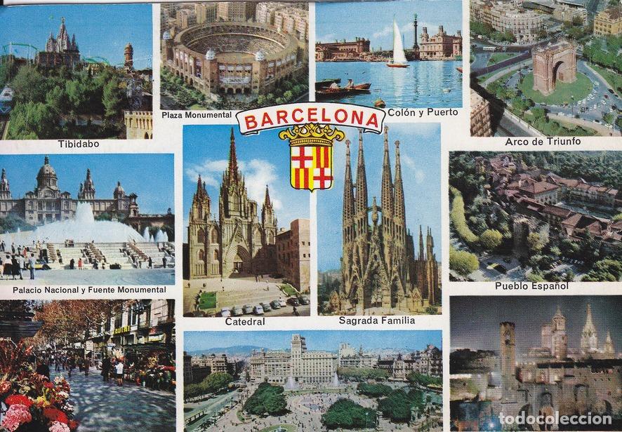 Cartoline: Postal 60065: Barcelona - Varios