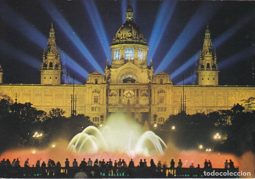 Postais: Postal 60155: Fuentes de Montjuic (Barcelona) - Varios