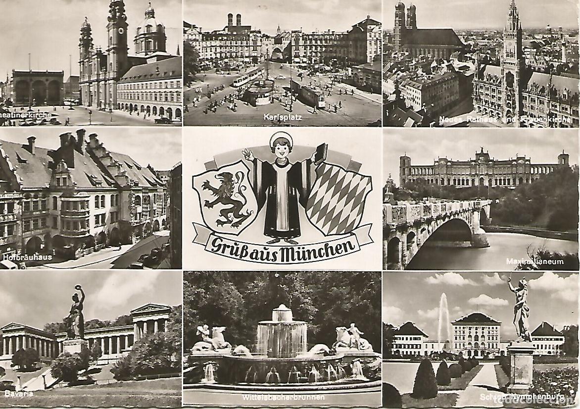 Cartes Postales: Postal 51302: MUNICH - Vistas - Varios