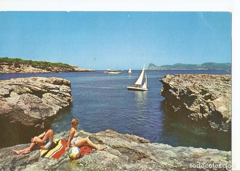 Postkarten: Postal 041499 : Ibiza (Baleares) Espa&ntilde;a. San Antonio - Cala Bassa - Varios