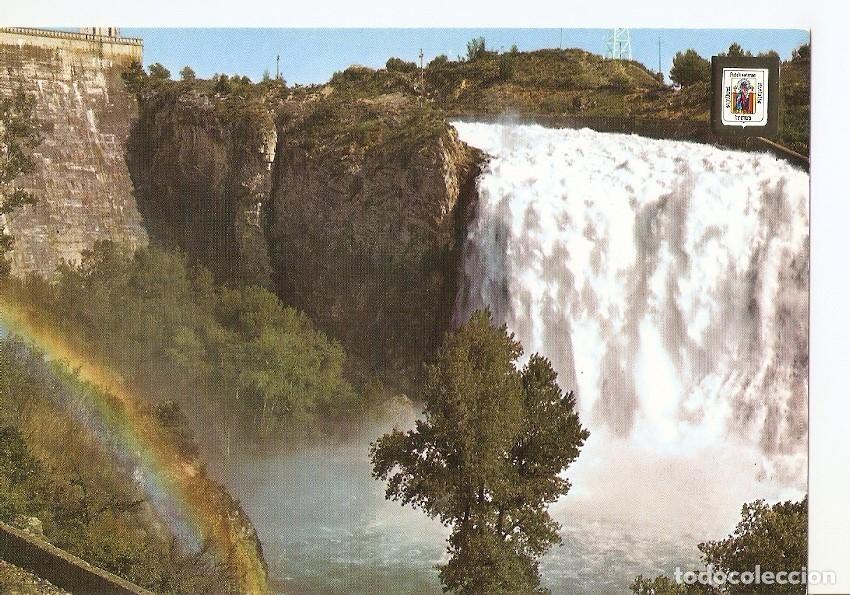Postais: Postal 041611 : Pirineu Catala (Lleida). El Pallars. Talarn. Llac Sant Antoni. Cascada amb Arc Iris
