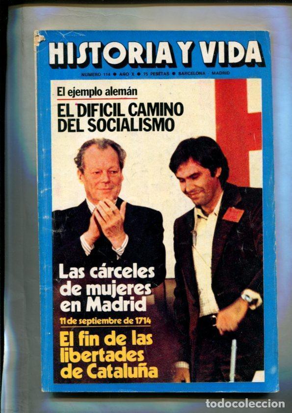 Postkarten: Historia y Vida revista numero 114: Las carceles de mujeres en Madrid (numerado 2 en interior) - Var