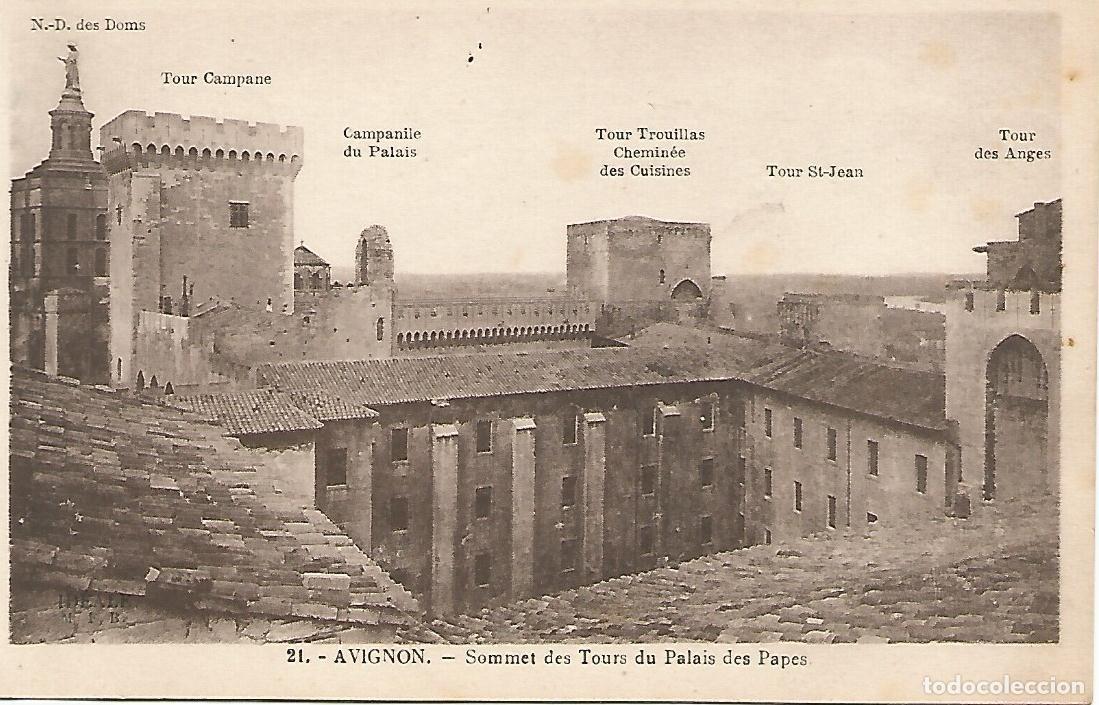 Postcards: Postal 51482: AVIGNON - Palacio de los Papas - Varios