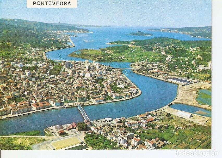 Postcards: Postal 041799 : Pontevedra. Vista aerea - Varios