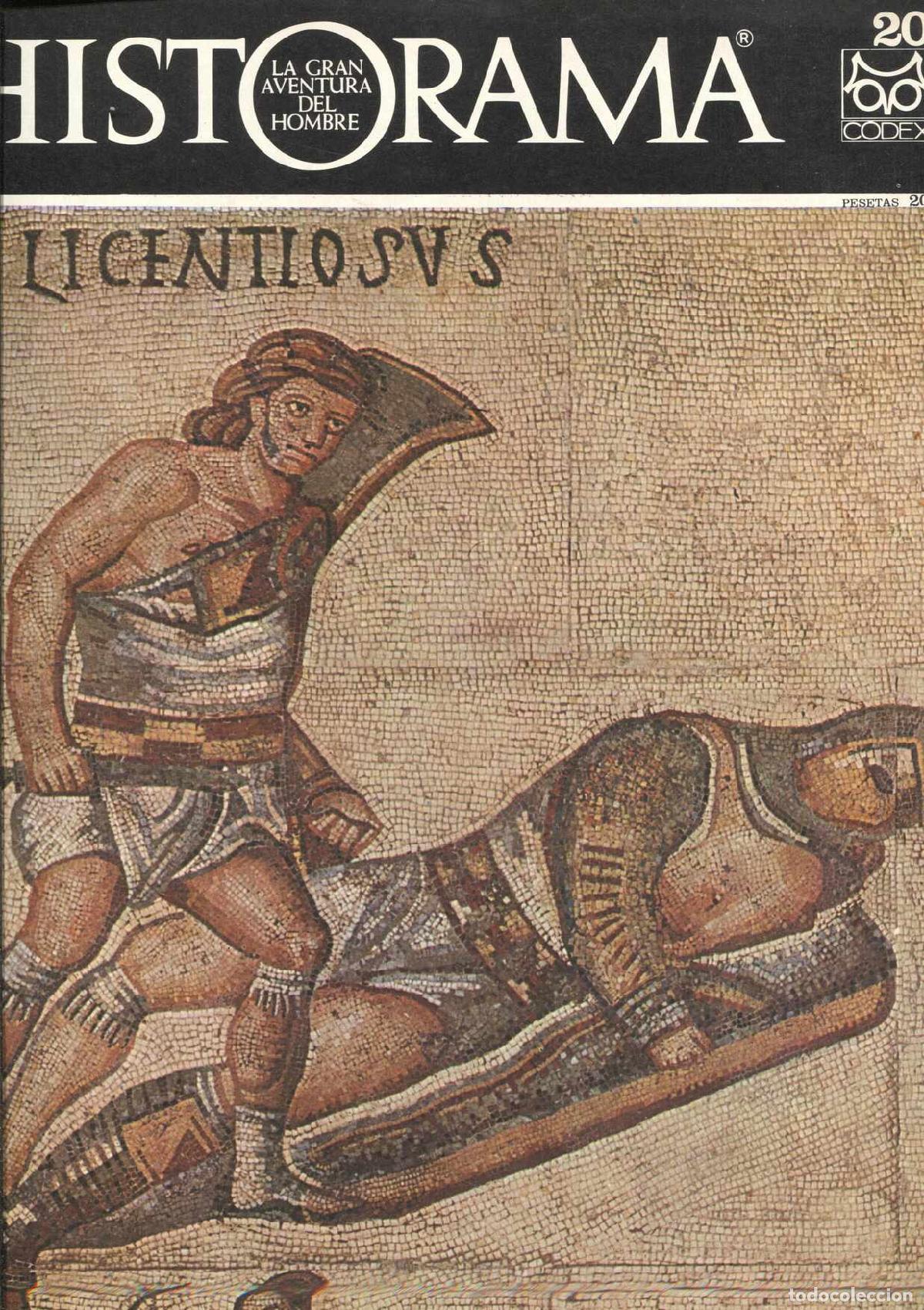 Postales: Historama la gran aventura del hombre numero 20: La edad de oro del imperio romano - varios