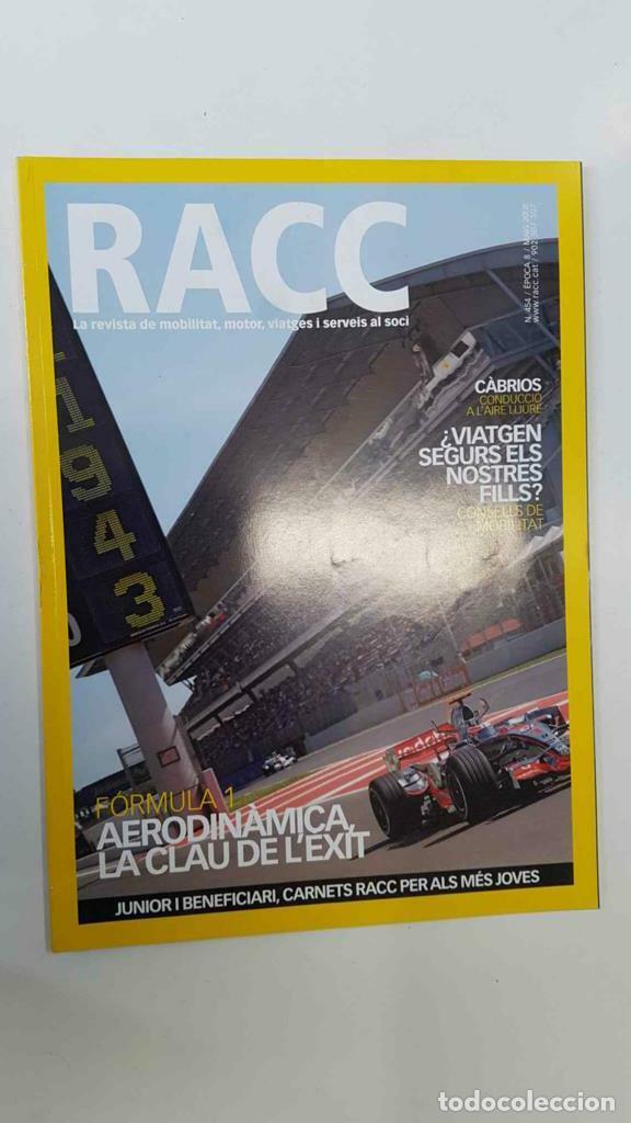 Postales: Racc Automobil Club num 454 epoca 8, maig 2008 - Formula 1, aerodinamica la clau de lexit - NULL
