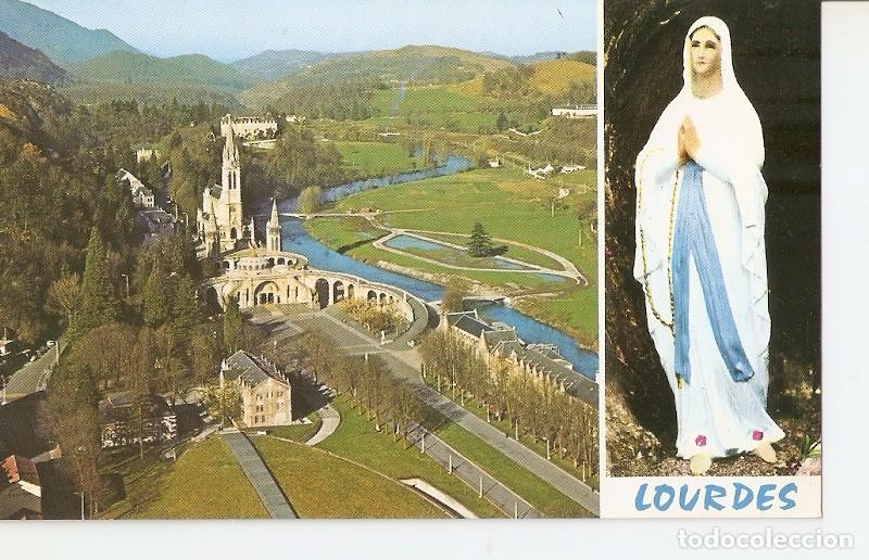 Cartoline: Postal 041871 : 65100 - Lourdes. General view overlooking the Sanctuary - Varios
