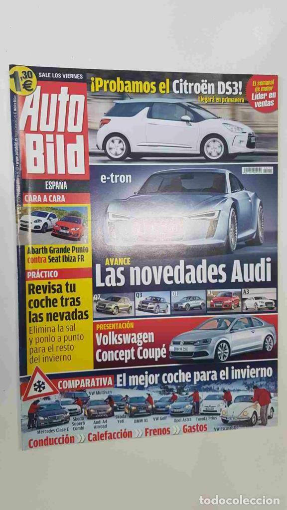 Postcards: Autobild: num 219, 22/01/2010 - Revista tu coche tras las nevadas, Motosport - Dakar 2010 por fin ga
