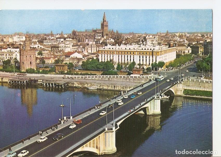 Postkarten: Postal 042002 : Sevilla. Vista parcial. Torre del Oro y Giralda al fondo - Varios