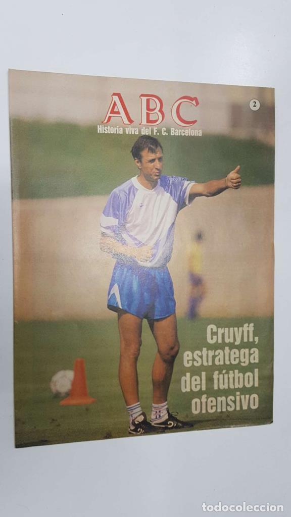 Postales: Fasciculo: ABC, Historia viva del FC Barcelona 02 - Cruyff, estratega del futbol ofensivo. Articulo:
