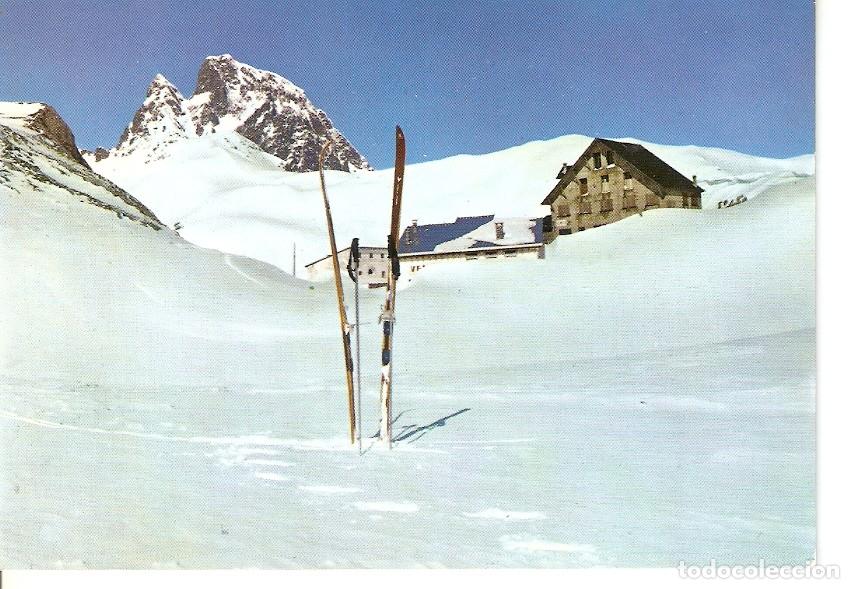 Postkarten: Postal 041669 : Sallent de Gallego. Pirineo Aragones. Puerto del Portalet y Pico Midi dOssau - Vario