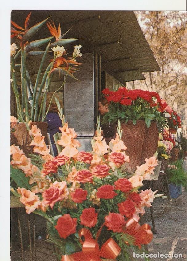 Cartoline: Postal 041838 : Barcelona. La Rambla de las Flores - Varios
