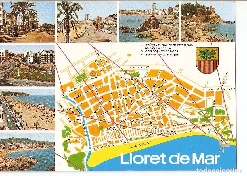 Postais: Postal 041889 : Costa Brava. Lloret de Mar - Varios