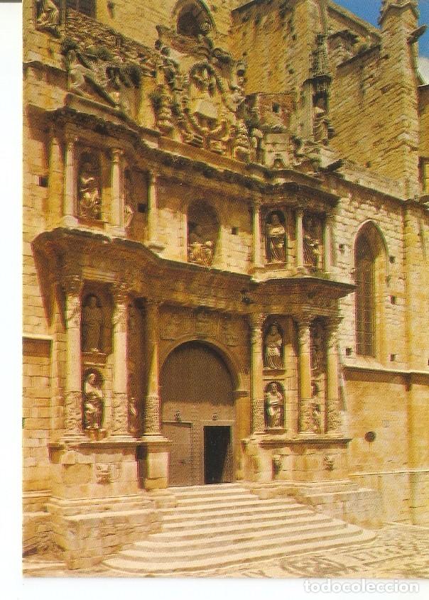 Postales: Postal 041934 : Montblanc. Fachada renacentista de Santa Maria S. XVII - Varios