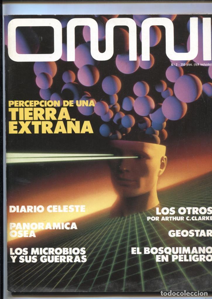 Cartoline: Omni numero 02: Los otros por Arthur C.Clarke, El bosquimano en peligro - Varios