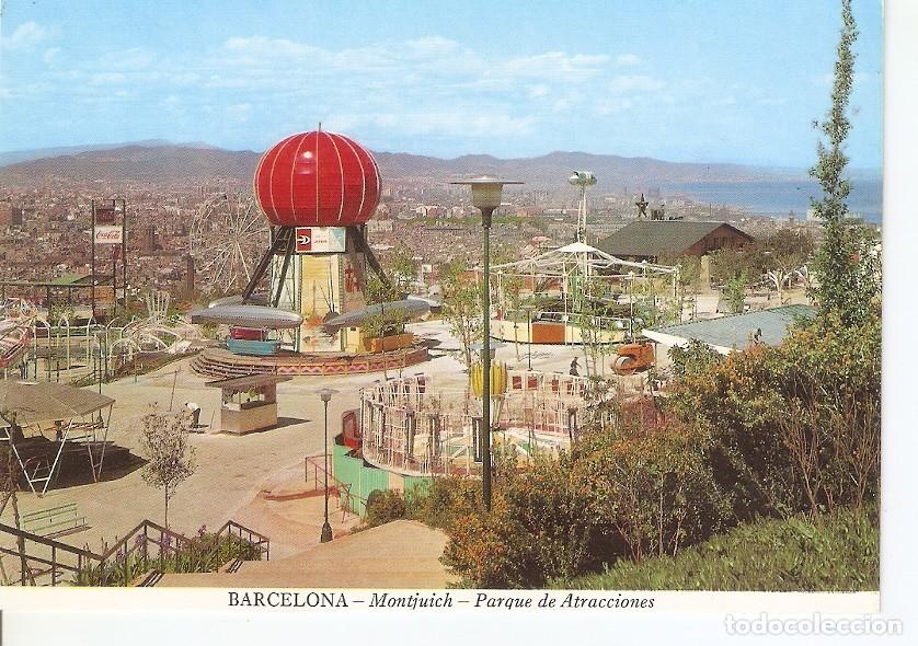 Postkarten: Postal 041993 : Barcelona - Montjuich. Parque de atracciones - Varios