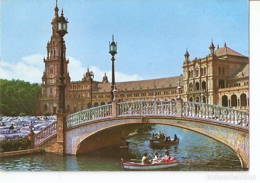 Postkarten: Postal 042186 : Sevilla. Plaza de Espa&ntilde;a - Varios