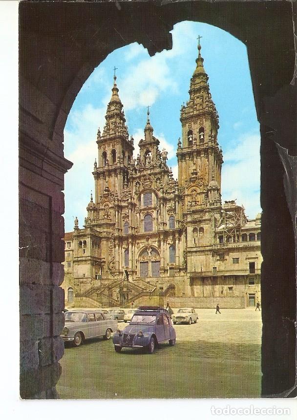 Postales: Postal 042128 : Santiago de Compostela. Catedral. Fachada del Obradoiro - Varios