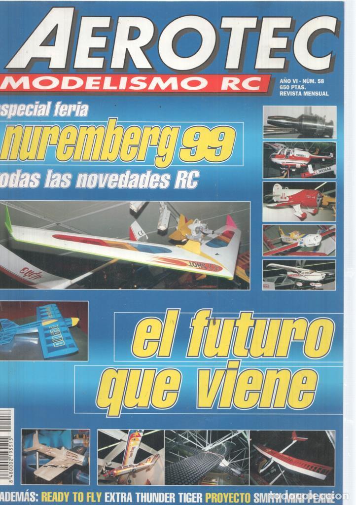Postkarten: Revista Aerotec modelismo RC numero 058: Nuremberg 99 - varios