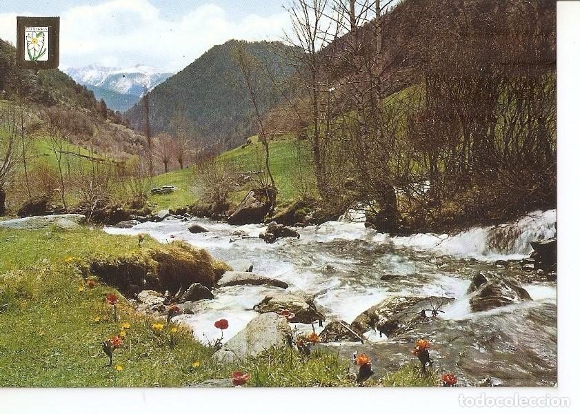Cartoline: Postal 042845 : Valls dAndorra. Vall dArinsal i Riu Arinsal - Varios
