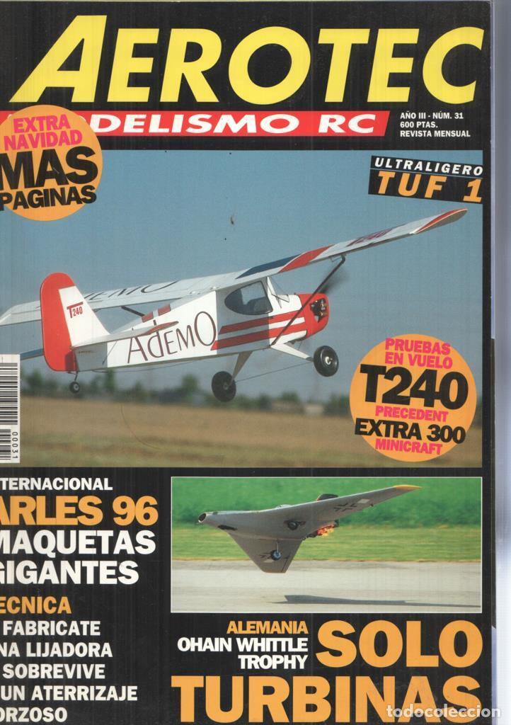Postcards: Revista Aerotec modelismo RC numero 031: Arles 96 - varios