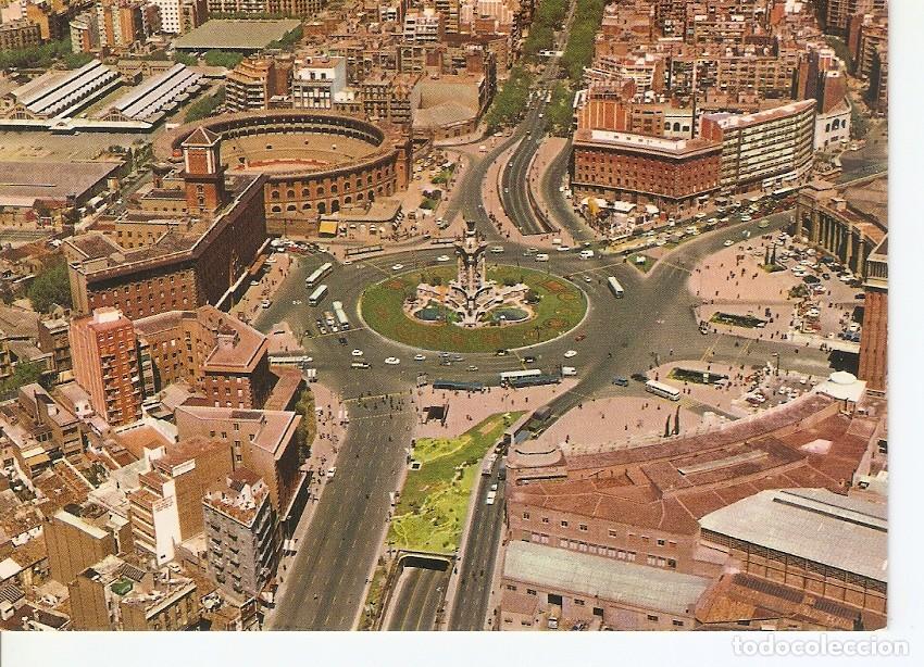 Postkarten: Postal 042590 : Barcelona. Plaza de Espa&ntilde;a - Varios