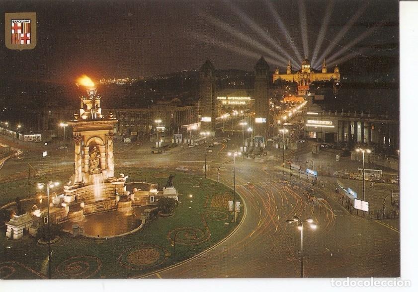 Postais: Postal 042659 : Barcelona. Plaza de Espa&ntilde;a - Varios