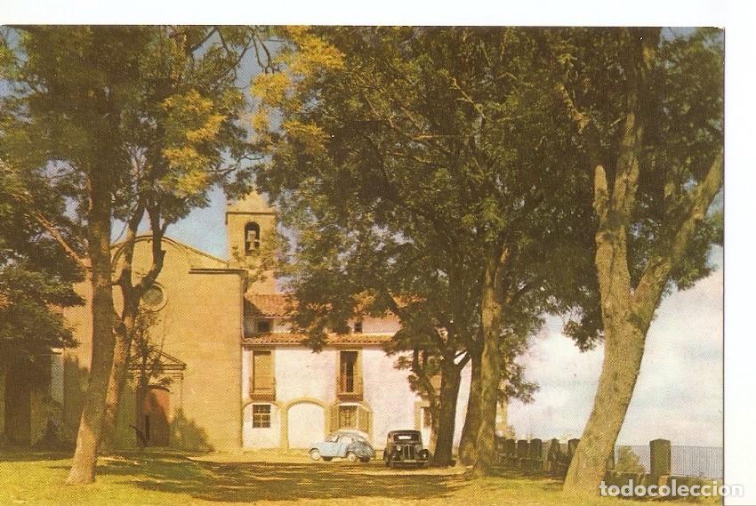 Postkarten: Postal 042667 : Sant feliu de Pallarols (Gerona). Fachada y mirador del Santuario de Ntra. Sra. De l