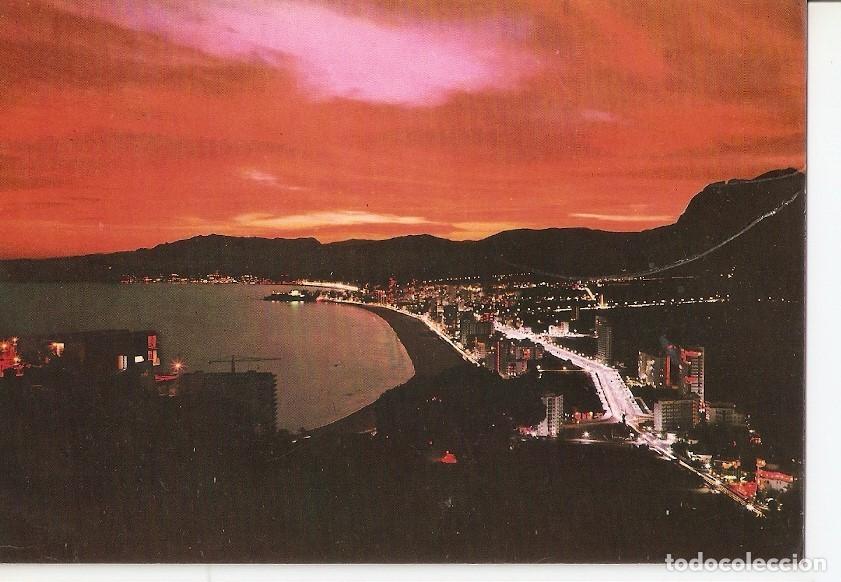 Postcards: Postal 043098 : Benidorm (Espa&ntilde;a). Atardecer - Varios