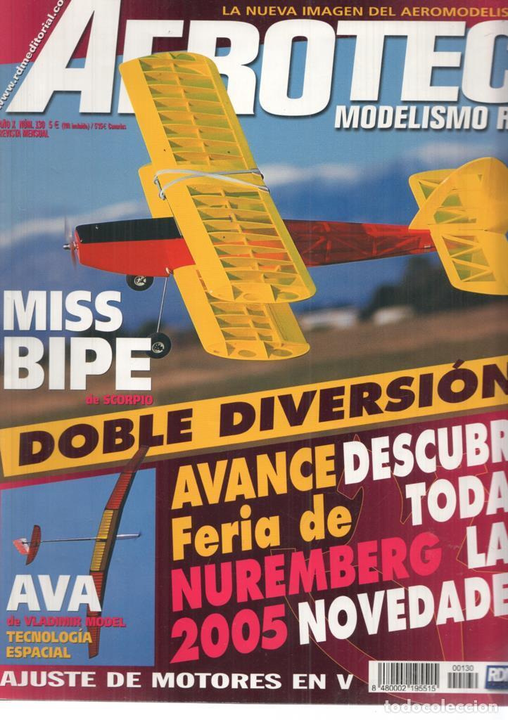 Postkarten: Revista Aerotec modelismo RC numero 130: Nuremberg 2005 - varios