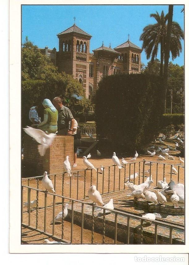 Postkarten: Postal 043024 : Sevilla. Parque Ma; Luisa. Plaza de America. Vista parcial - Varios