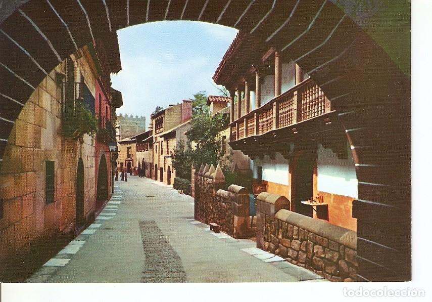 Cartoline: Postal 043681 : Barcelona (Pueblo Espa&ntilde;ol). Calle tipica - Varios