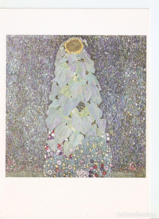 Postales: Postal 043203 : Gustav Klimt: The Sunflower. Vienna Private collection - Varios