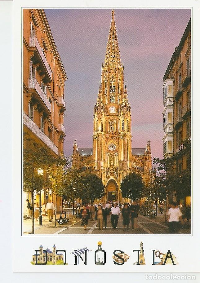 Postkarten: Postal 043638 : Donostia. Catedral del Buen Pastor - Varios