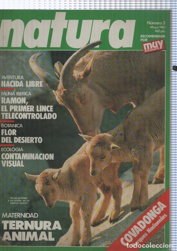 Postcards: Natura numero 03, mayo 1983: Aventura , Nacida libre- Fauna Iberica, Ramon, el - NULL