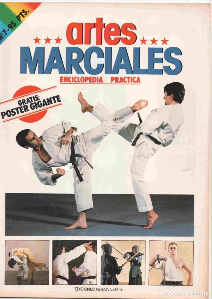 Postales: Fasciculo: Artes Marciales num 7. Enciclopedia Practica. Karate-do Gyaku Hanmi: Cadera inversa, Para