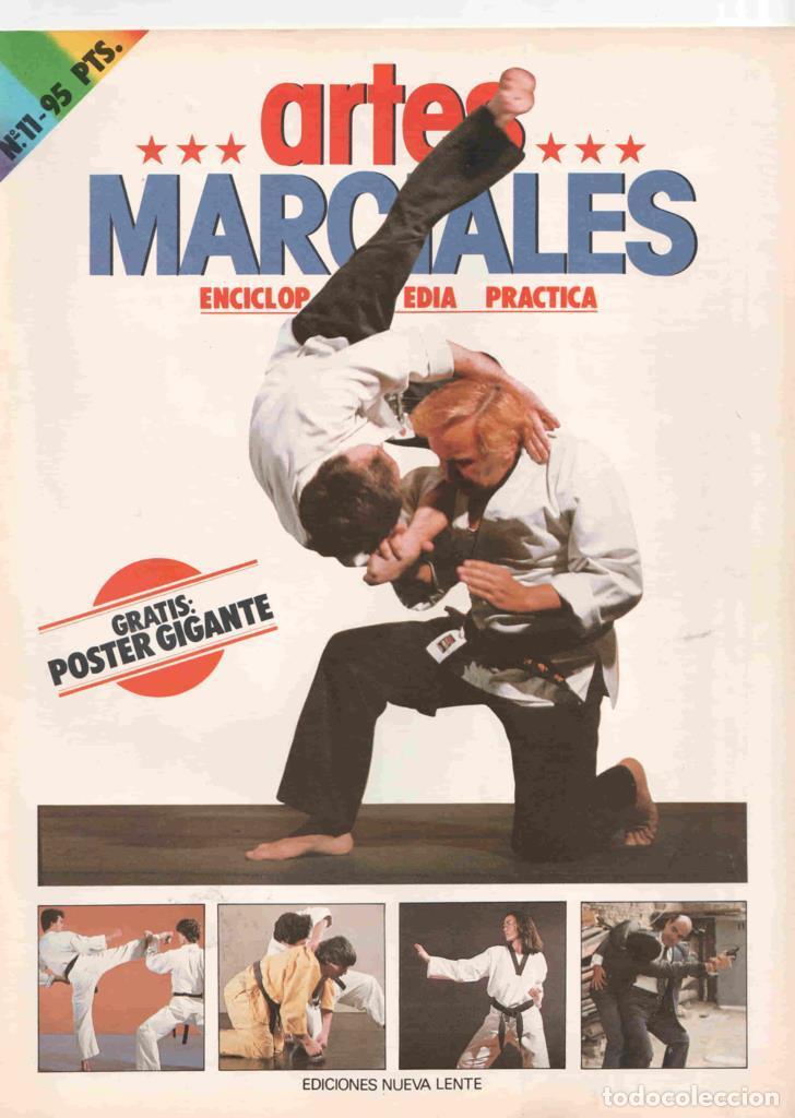 Postales: Fasciculo: Artes Marciales num 11. Enciclopedia Practica. NO INCLUYE POSTER. Taekwon-do Pumse: forma