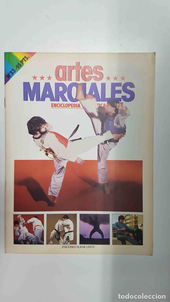 Postales: Fasciculo: Artes Marciales num 33. Enciclopedia Practica. Karate-do: barrido de pierna - NULL