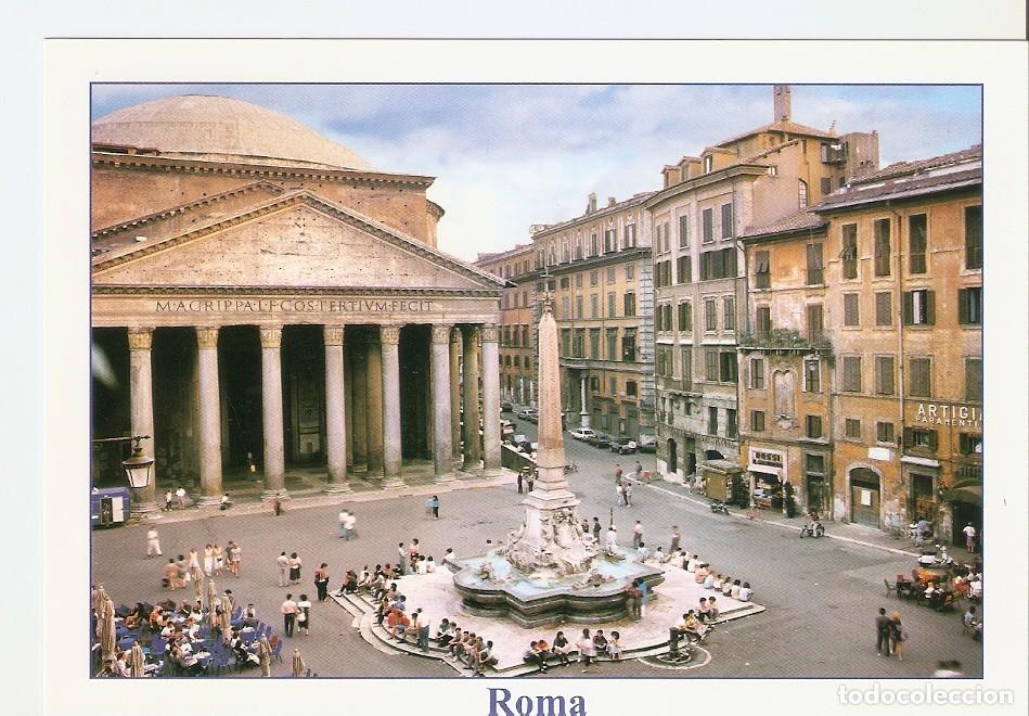 Postais: Postal 043968 : Roma. Place de Pantheon - Varios