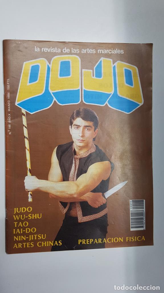 Postales: Revista: Dojo num 98, a&ntilde;o 10, 1986. Revista Artes Marciales. Algunos articulos: Los monasterios, cri