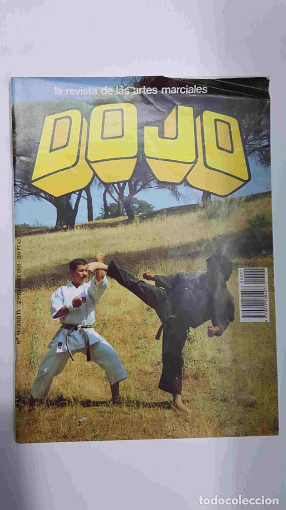 Postales: Revista: Dojo num 91, A&ntilde;o IX, sep 1985. Revista Artes Marciales - Historia del Boxeo Chino, Poster c