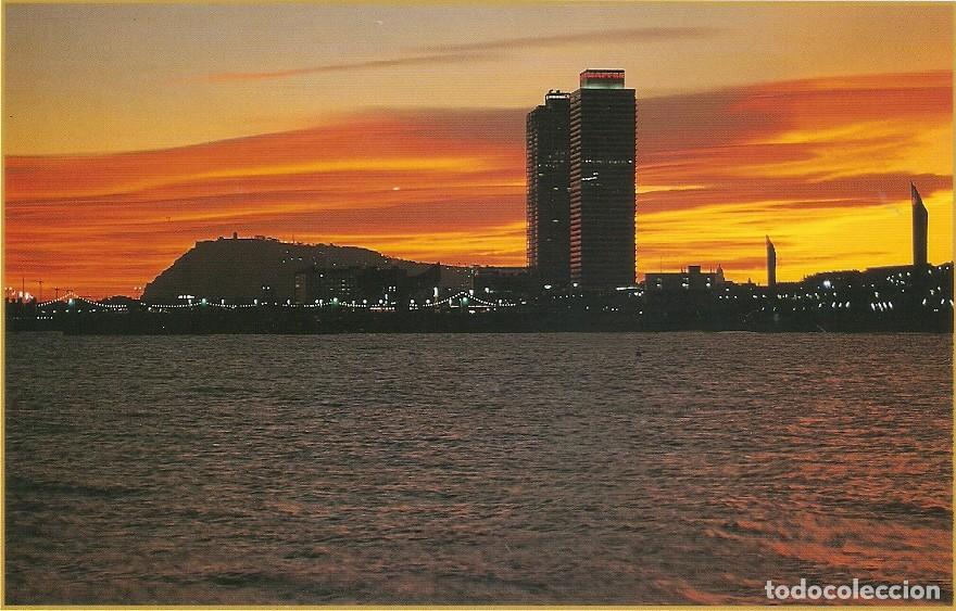 Postkarten: Postal 043992 : Barcelona. Anochecer - Varios
