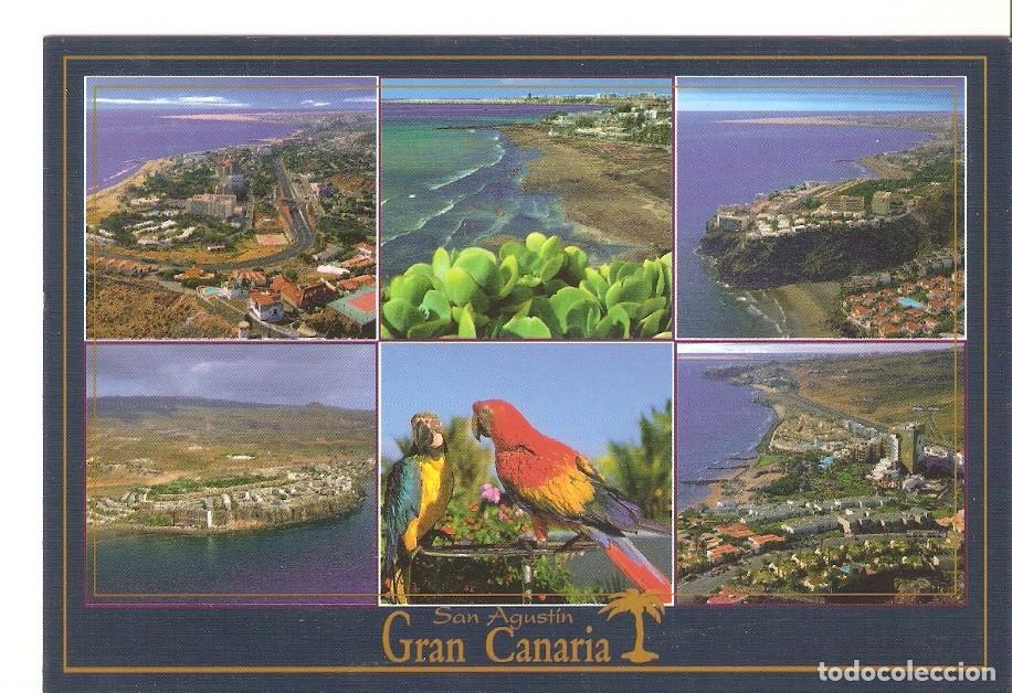 Postales: Postal 044141 : Gran Canaria. Playa de San Agustin - Varios