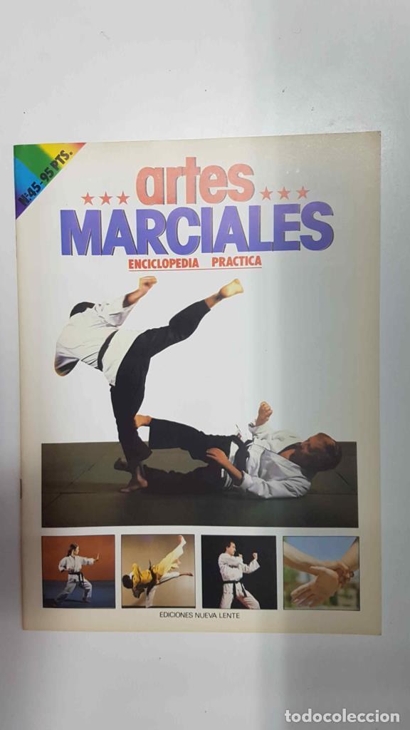 Postales: Fasciculo: Artes Marciales num 45. Enciclopedia Practica. Las artes marciales y los medios de comuni