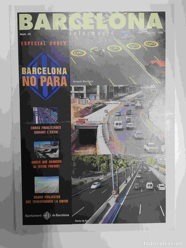 Postais: Revista Barcelona Informacio: num 24, octubre 98. Especial Obres - NULL