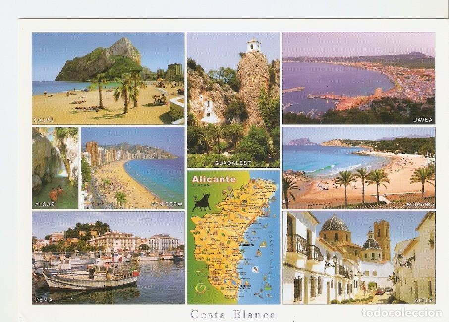 Postkarten: Postal 044216 : Alicante. Un Paseo por Costa Blanca - Varios