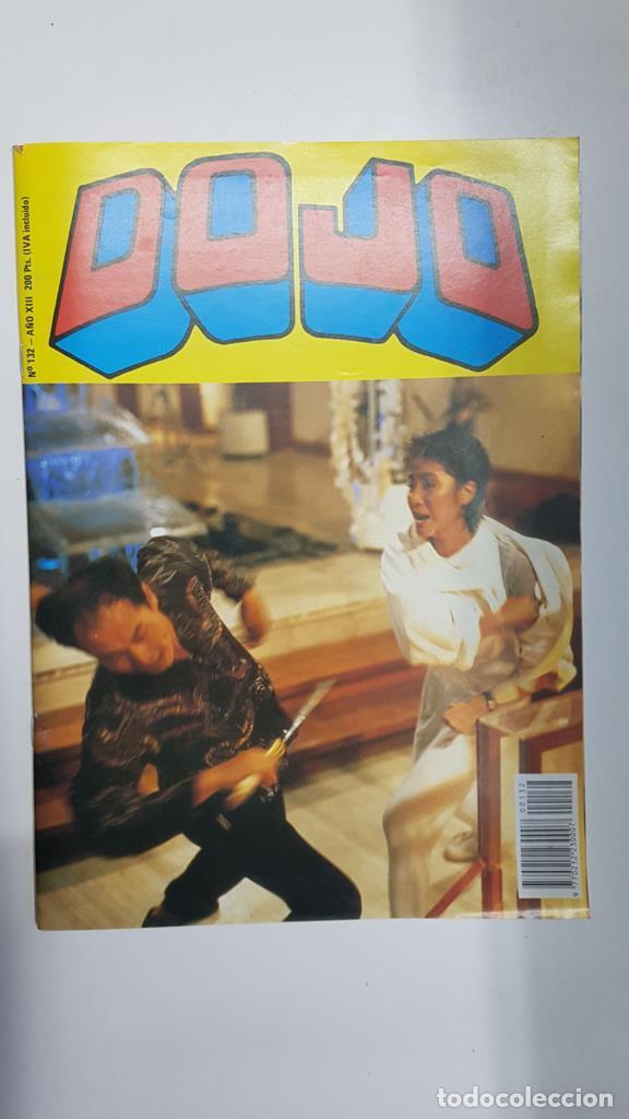 Postales: Revista: Dojo num 132, a&ntilde;o 13, 1989. Revista Artes Marciales. Poster de Michelle Khan: nueva heroina